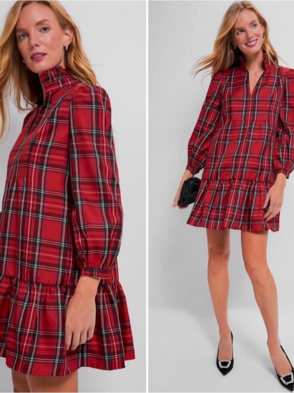 Tuckernuck Royal Stewart Tartan Palmerston Dress